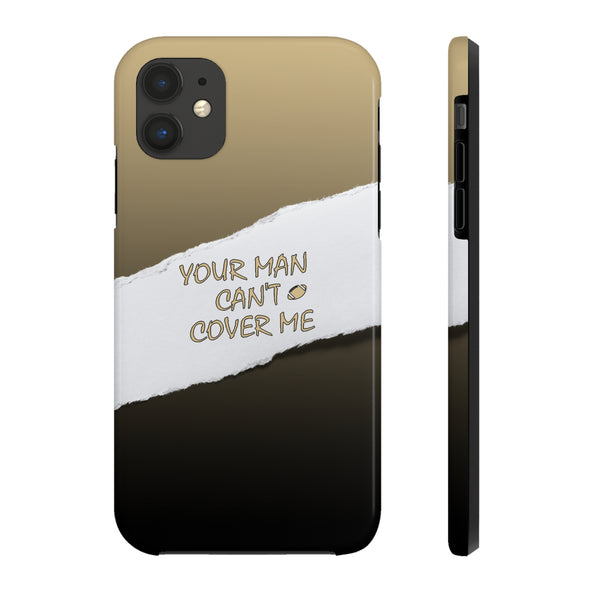 YMCCM Gold & Black iPhone Case