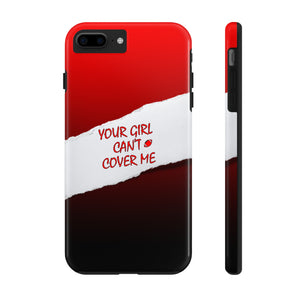 YGCCM Red & Black iPhone Case