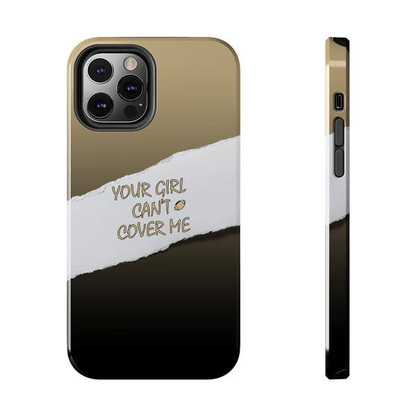 YGCCM Gold & Black iPhone Case