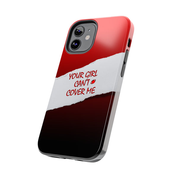 YGCCM Red & Black iPhone Case