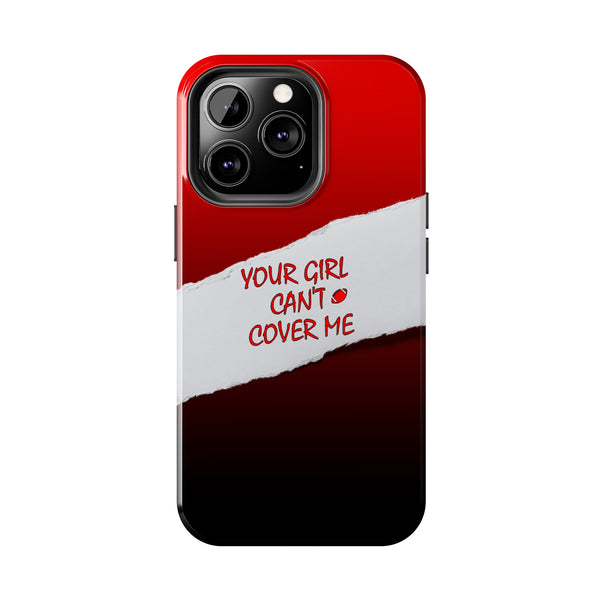 YGCCM Red & Black iPhone Case