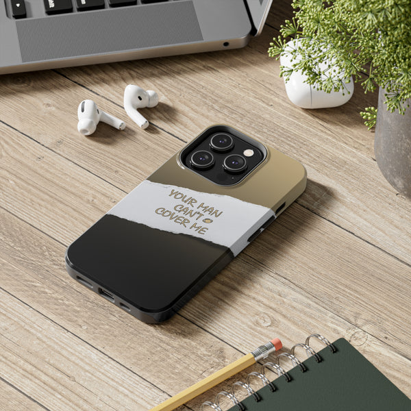 YMCCM Gold & Black iPhone Case