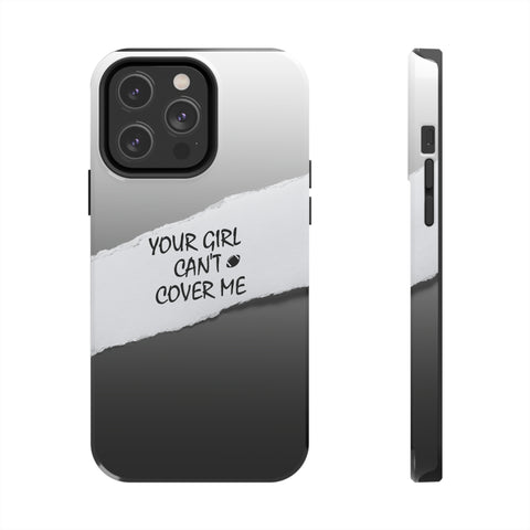 YGCCM Grey & Black iPhone Case