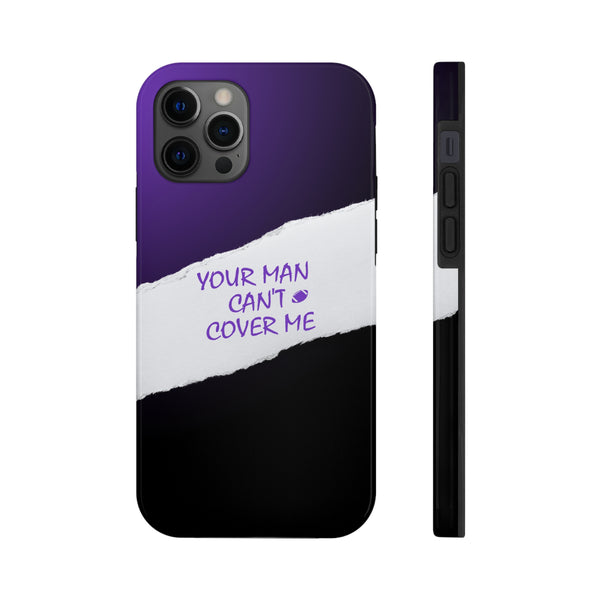 YMCCM Purple & Black iPhone Case