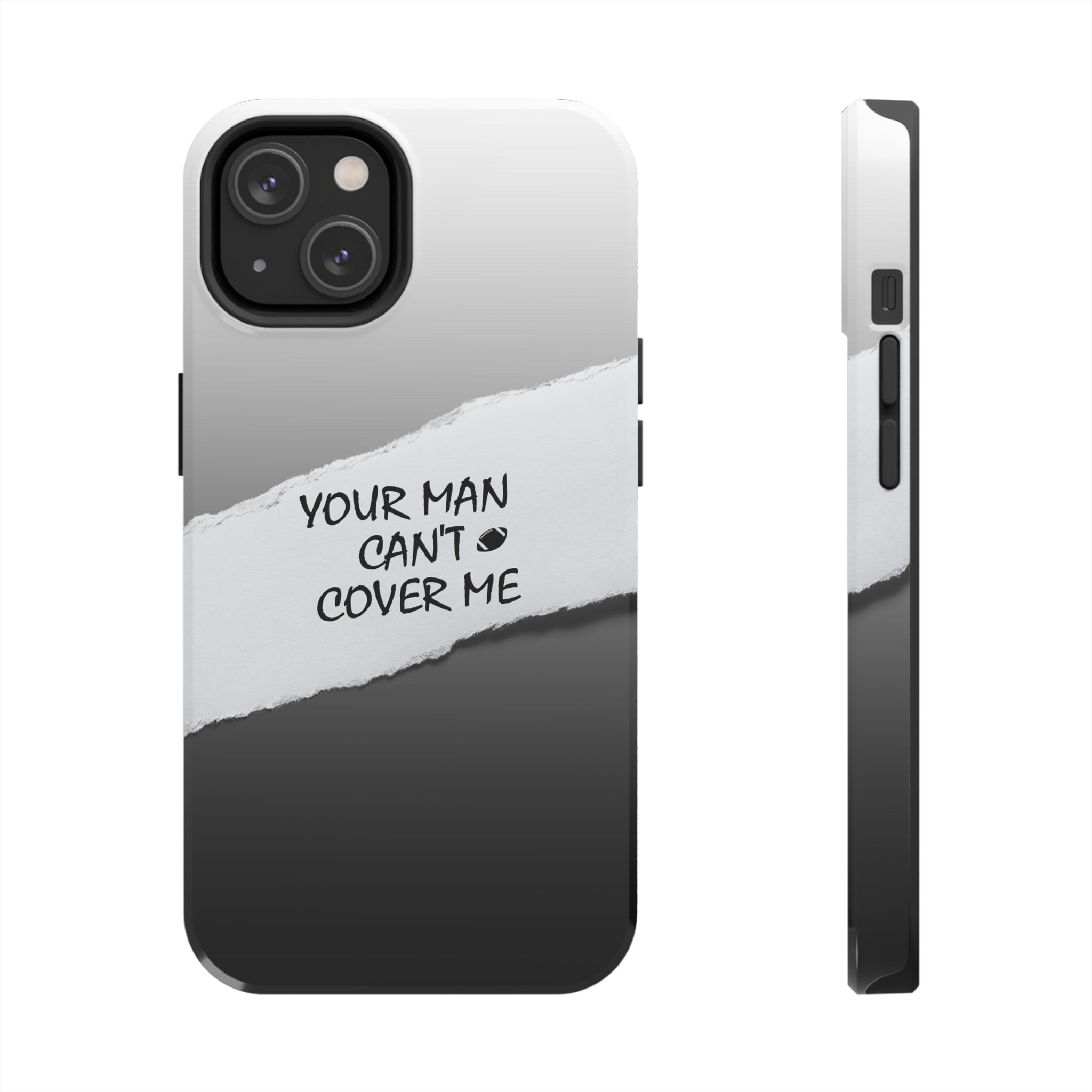 YMCCM Grey & Black iPhone Case