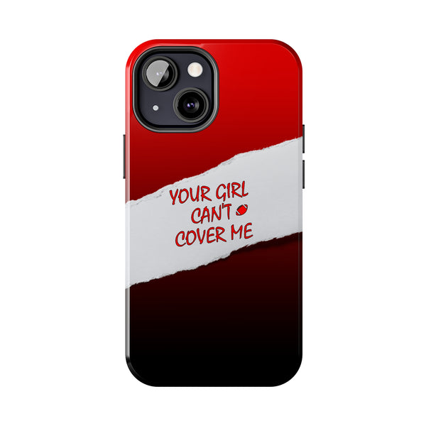 YGCCM Red & Black iPhone Case