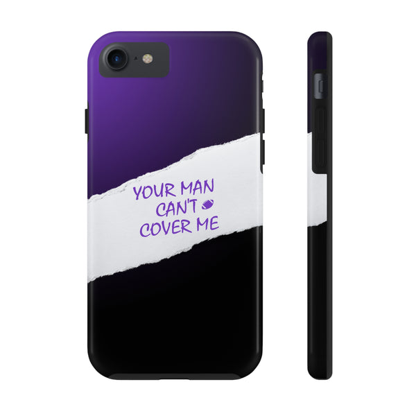 YMCCM Purple & Black iPhone Case