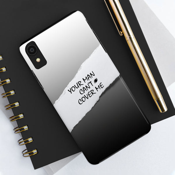 YMCCM Grey & Black iPhone Case