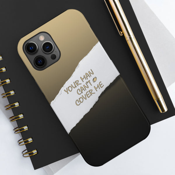 YMCCM Gold & Black iPhone Case