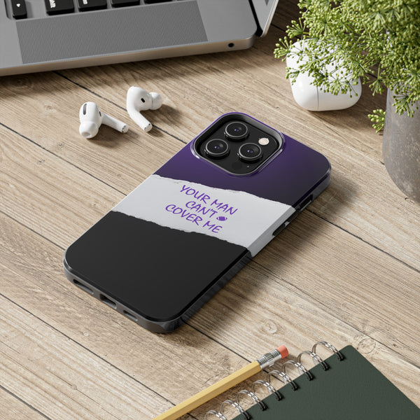 YMCCM Purple & Black iPhone Case