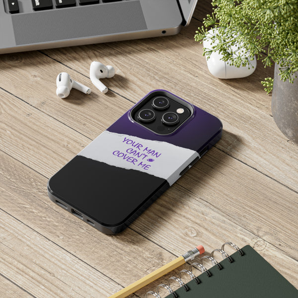 YMCCM Purple & Black iPhone Case