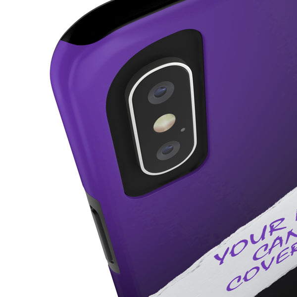 YMCCM Purple & Black iPhone Case