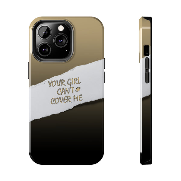 YGCCM Gold & Black iPhone Case