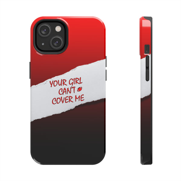 YGCCM Red & Black iPhone Case