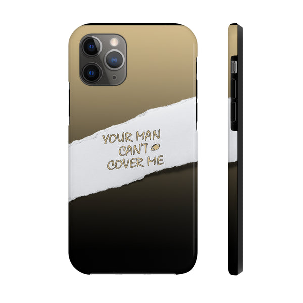 YMCCM Gold & Black iPhone Case