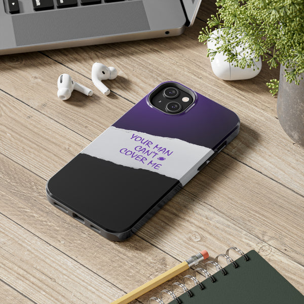 YMCCM Purple & Black iPhone Case