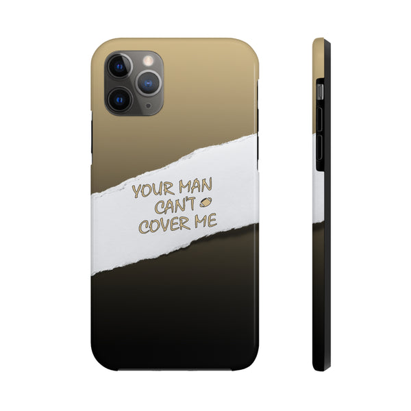 YMCCM Gold & Black iPhone Case