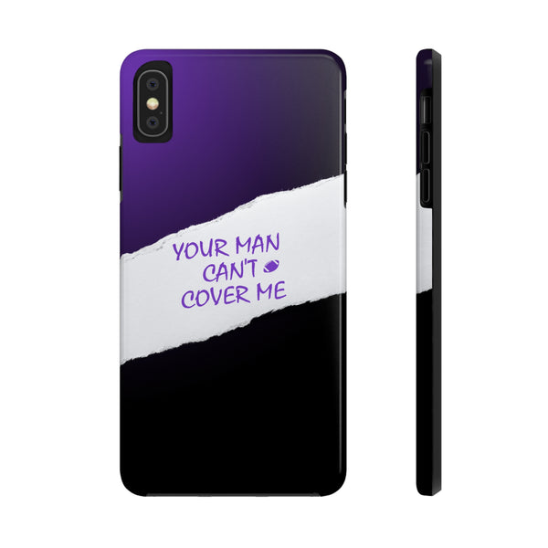 YMCCM Purple & Black iPhone Case