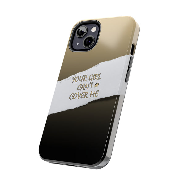 YGCCM Gold & Black iPhone Case