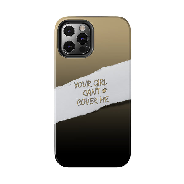 YGCCM Gold & Black iPhone Case