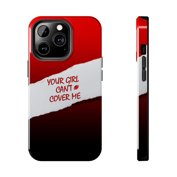 YGCCM Red & Black iPhone Case