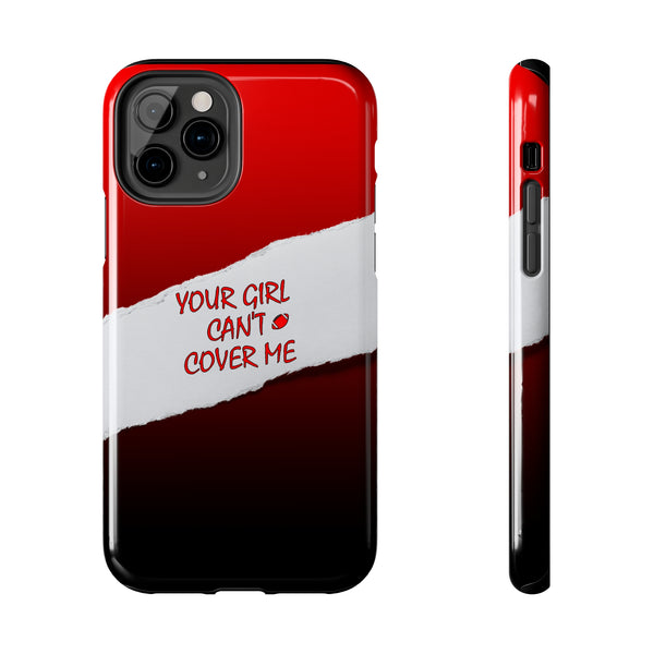 YGCCM Red & Black iPhone Case