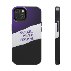 YGCCM Purple & Black iPhone Case