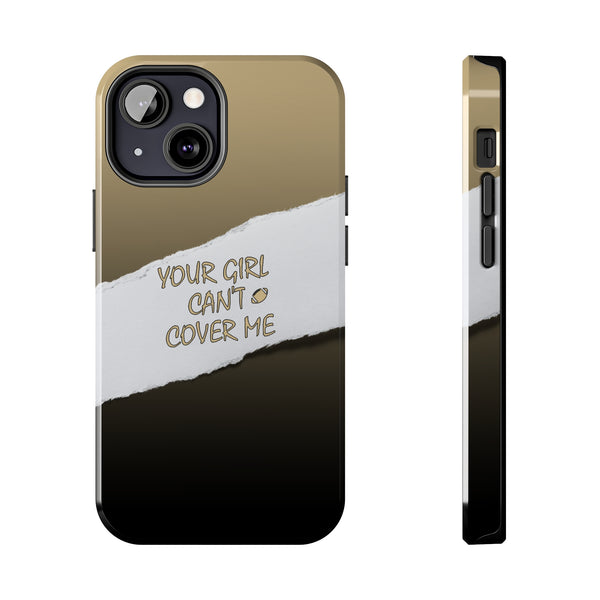 YGCCM Gold & Black iPhone Case