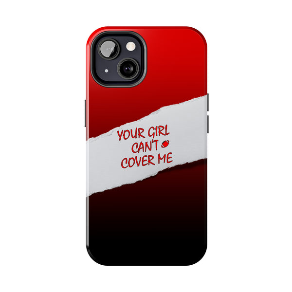 YGCCM Red & Black iPhone Case