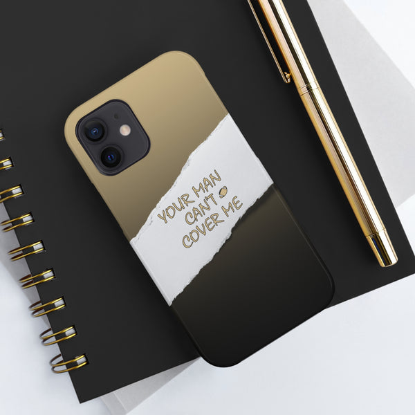 YMCCM Gold & Black iPhone Case