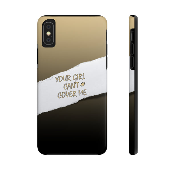 YGCCM Gold & Black iPhone Case