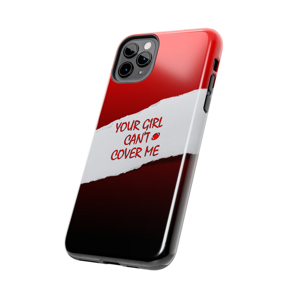 YGCCM Red & Black iPhone Case