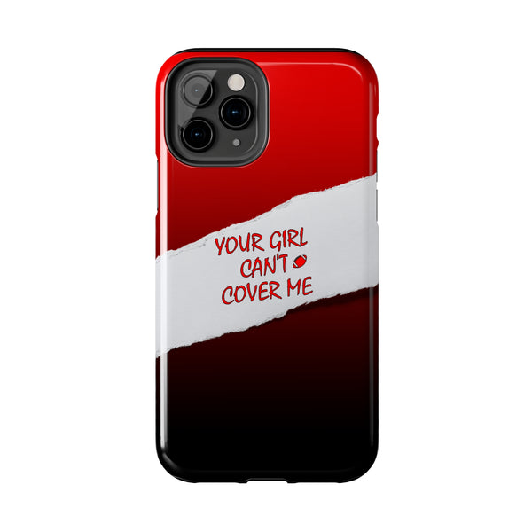 YGCCM Red & Black iPhone Case