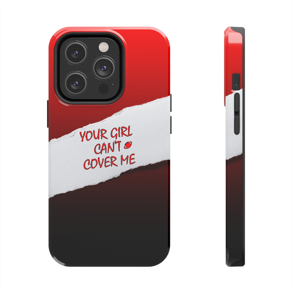 YGCCM Red & Black iPhone Case