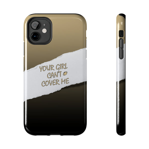 YGCCM Gold & Black iPhone Case