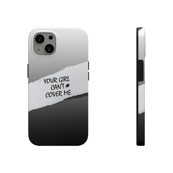 YGCCM Grey & Black iPhone Case