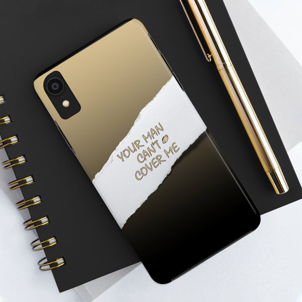 YMCCM Gold & Black iPhone Case