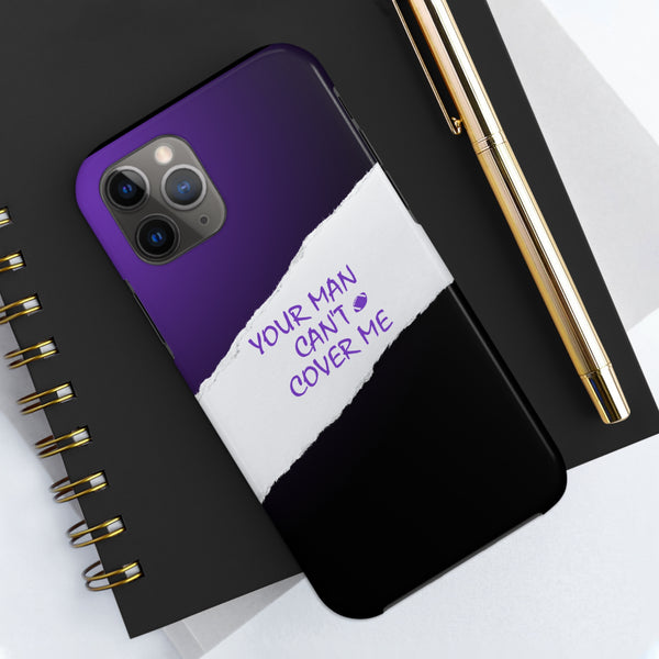 YMCCM Purple & Black iPhone Case