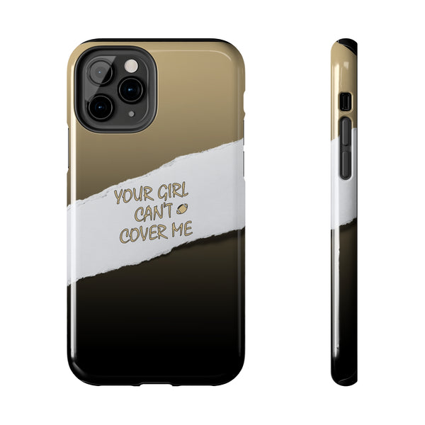 YGCCM Gold & Black iPhone Case