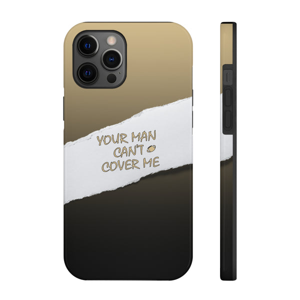 YMCCM Gold & Black iPhone Case