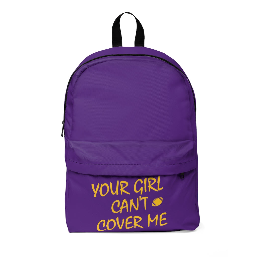 Purple & Yellow YGCCM Backpack